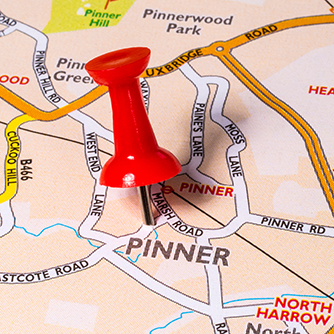 Pinner Map