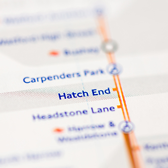 Hatch End Rail Map